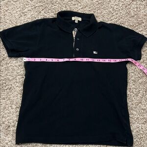 Burberry Black Polo Shirt